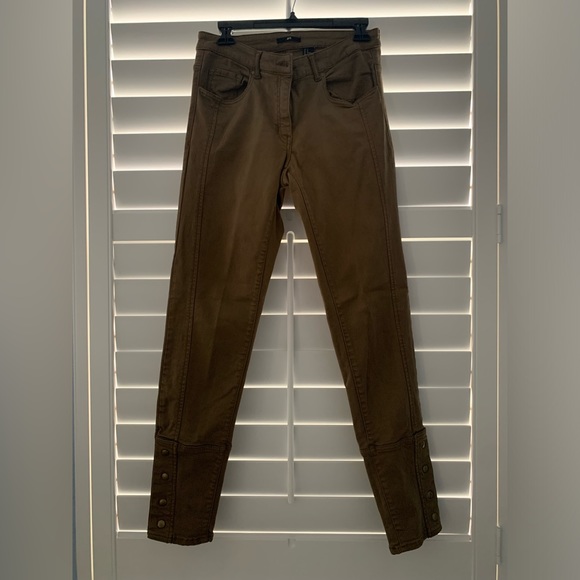 H & M jean style brown pants. Size 12. - Picture 11 of 14